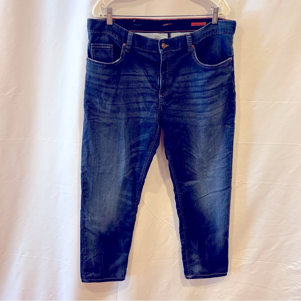 Alberto 4817 pipe cozy‎ jeans regular slim fit blue wash.